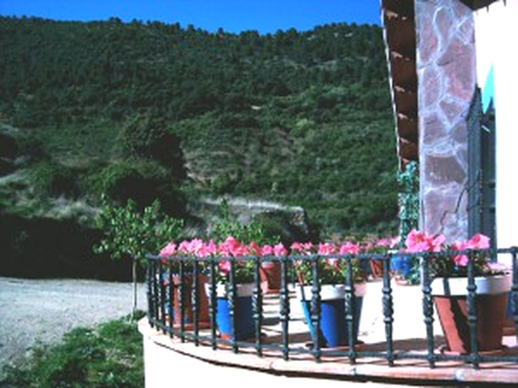 Paisaje desde la terraza